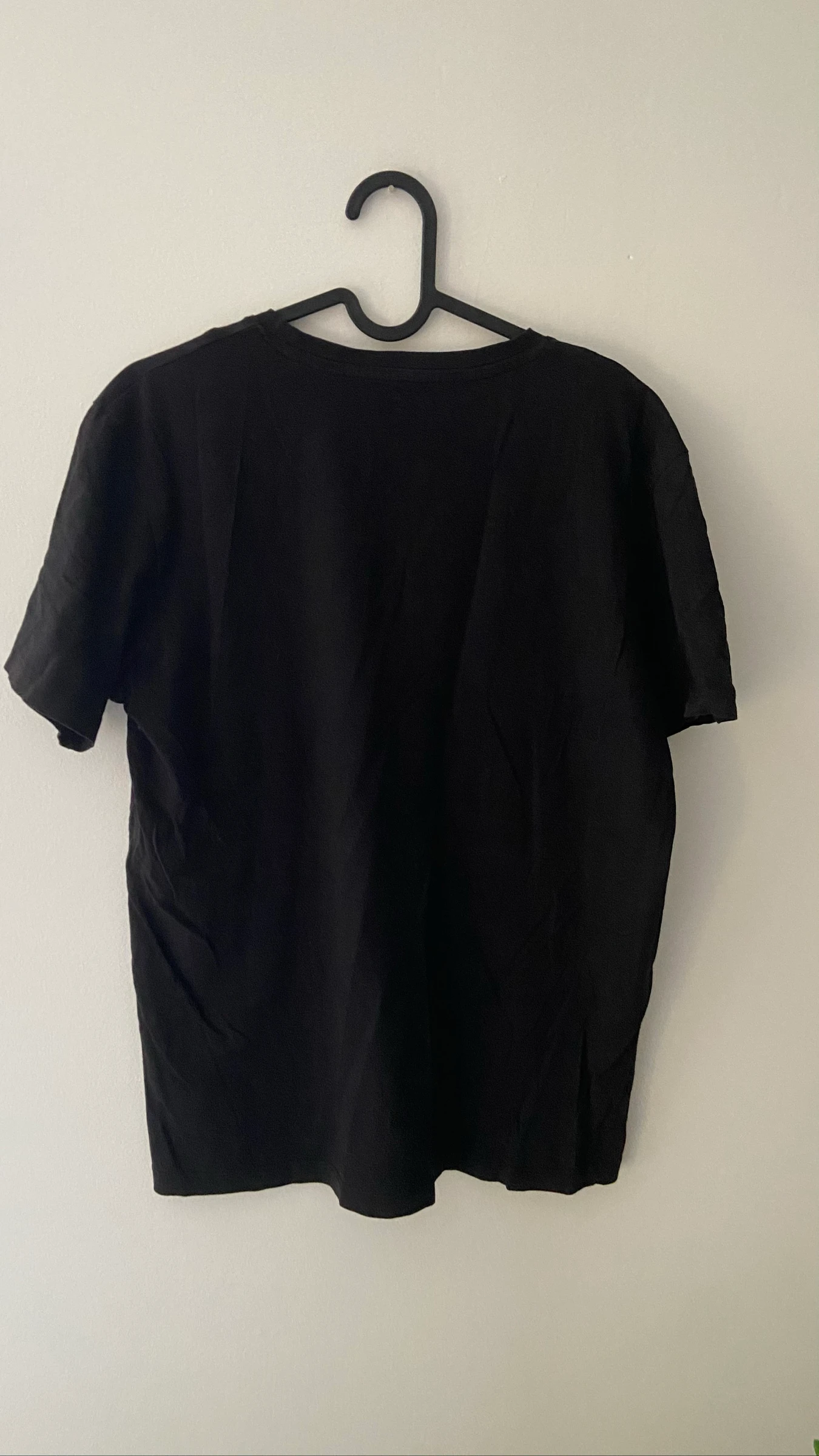 Black plain t-shirt Jack and Jones Size M – photo 5